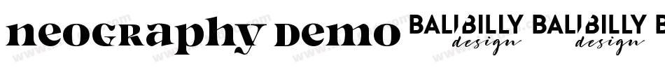 Neography DEMO字体转换